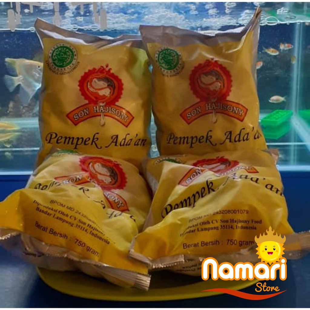 

Pempek Adaan Lenjer Super Asli Son Hajisony Lampung
