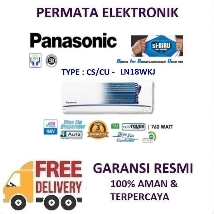 AC Panasonic CS-PN18WKJ si-BiRU - Standard low watt 2PK 2 PK - R32