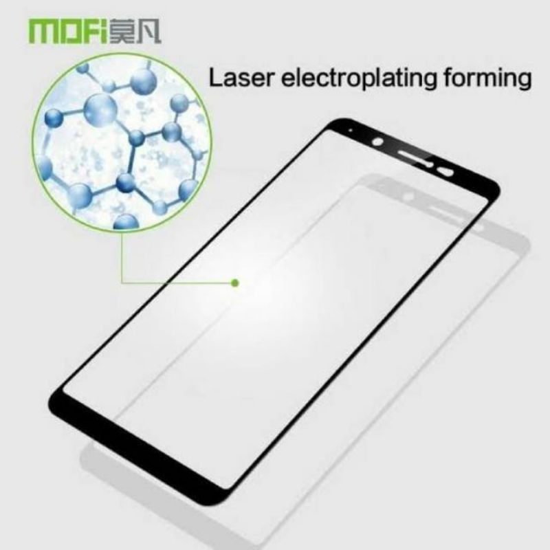 TEMPERED GLASS VIVO V7/V7+ FULL COVER PROTECTOR PREMIUM 9H Anti Gores/Temper Glass/Tg