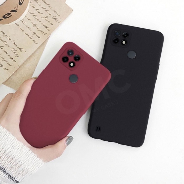 REALME C21 PREMIUM TPU SANDSTONE SILIKONE CASE ANTI LICIN