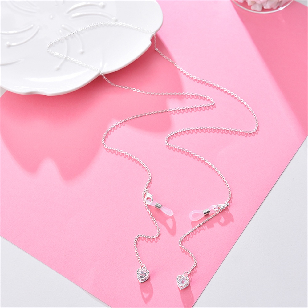 Strap Holder Kacamata Anti Slip Bahan Metal Untuk Pria / Wanita