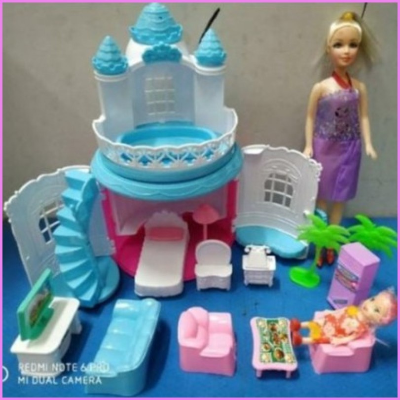 ZOE RUMAH BONEKA  mainan anak balita perempuan toddler girl toys RUMAH TANGGA RUMAH RUMAHAN
