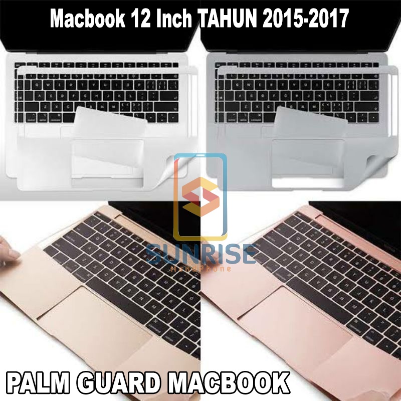 Palm Skin Guard Anti Gores Pelindung Macbook 12 Inch 2015-2017