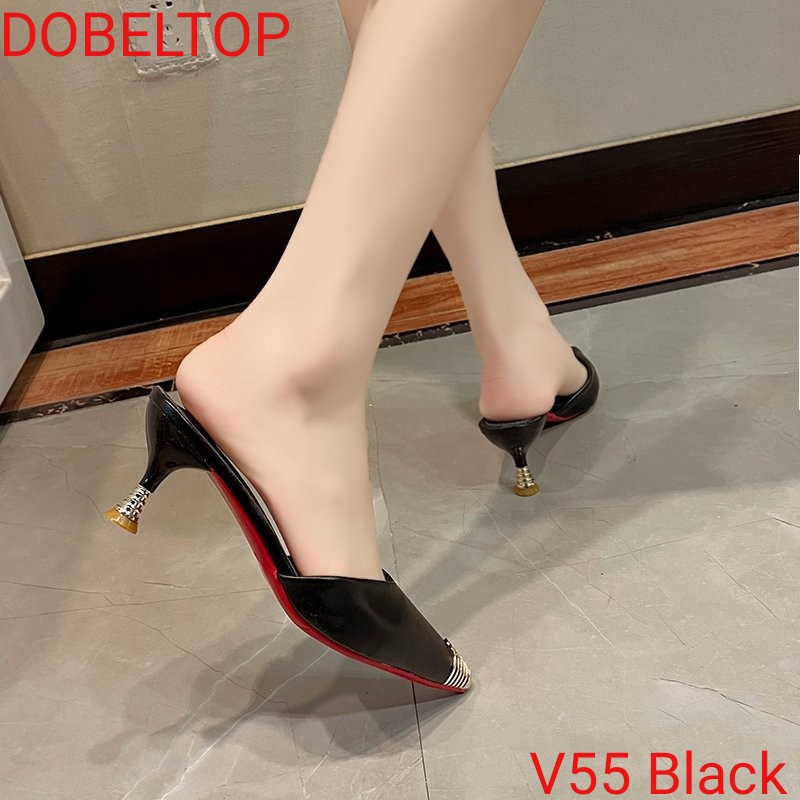 Heels wanita Dobeltop V55