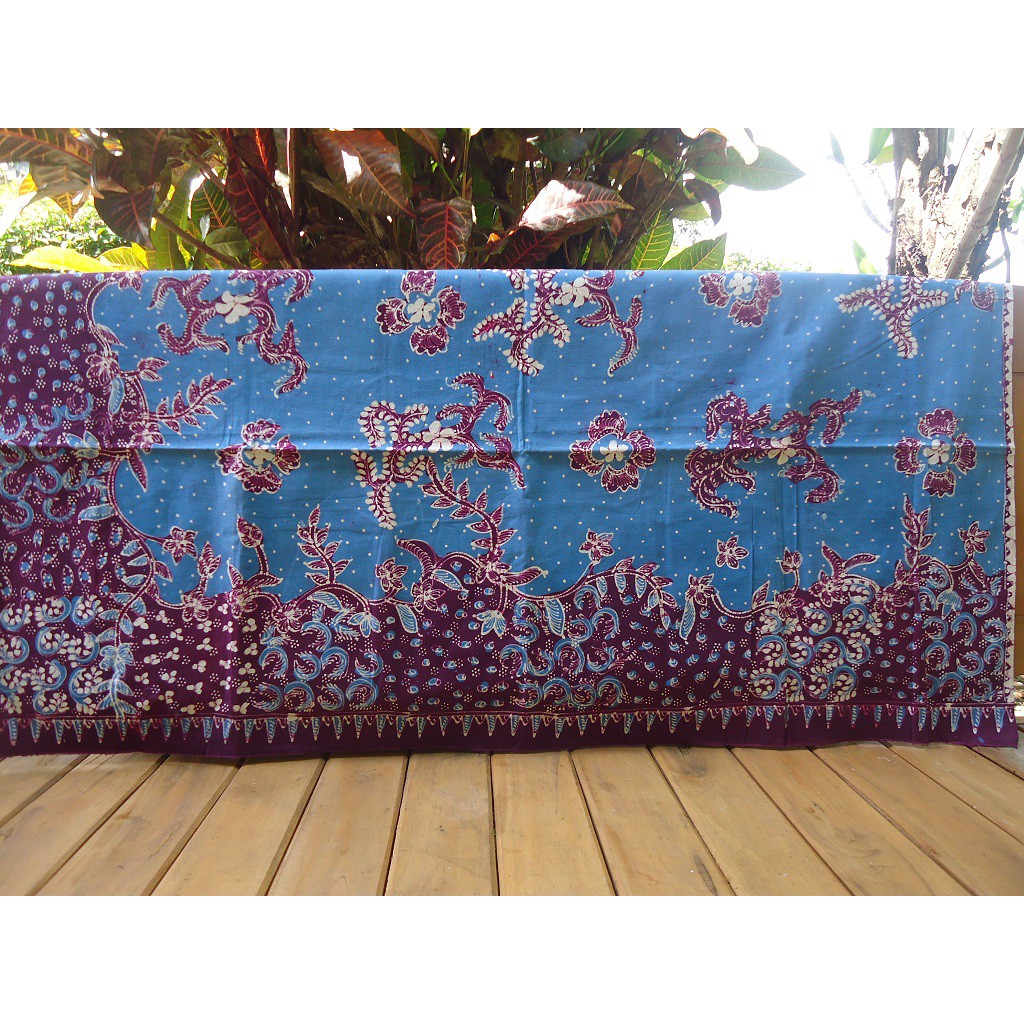 Batik Tulis Lasem Bledak Biru Tosca GR