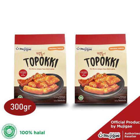 

{BISA COD} PAKET ISI 2 - Mujigae Topokki 300 gr / Teokbokki Instan / Tokpoki / Tteokbokki / Topoki