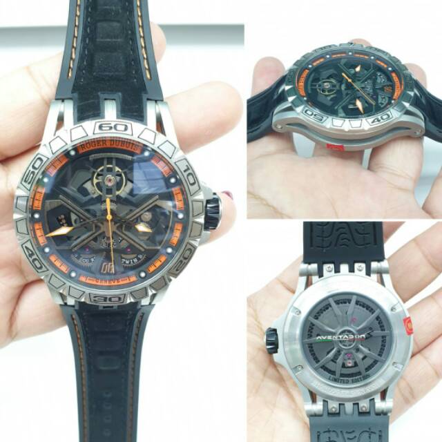 JAM TANGAN PRIA ROGER DUBUIS AVENTADOR AUTOMATIC GRADE AAA+ SUPER PREMIUM QUALITY