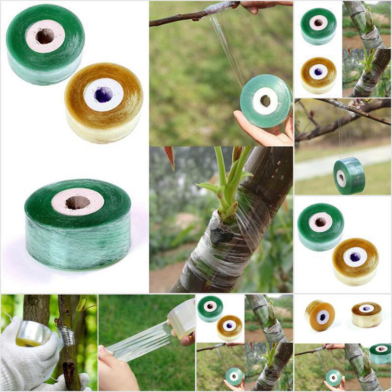 SKID 100M Garden Nursery Grafting Tape Stretchable Self-adhesive PVC Degradable JIOE