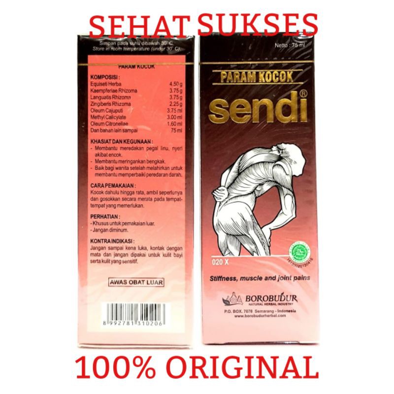 Borobudur Sendi Param Kocok 75ml