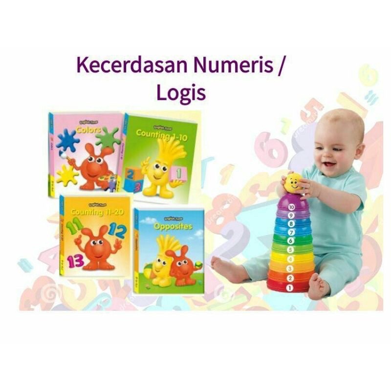 Buku English Time Baby Pack Untuk Stimulasi Kecerdasan Anak