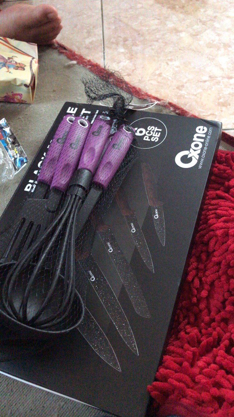 Pisau Set Oxone Ox 605 Marble Knife Set