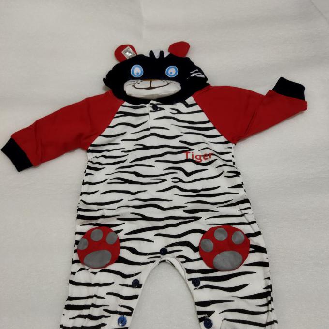 Murah Jumpsuit Bayi Laki Laki Lengan Panjang - Merah Berkualitas