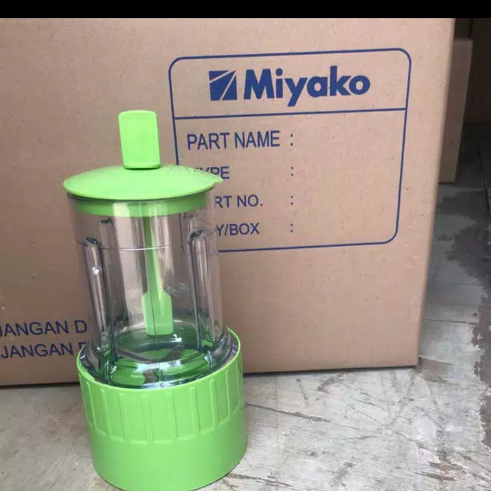 Miyako Wet Mill Chopper bumbu basah dan kering bagian bawah