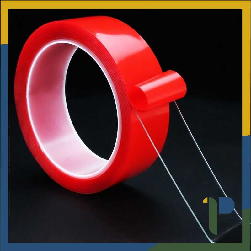 

[TERMURAH] Selotip Akrilik Transparan Pita Dua Sisi 3m XY - HL87895 [PONG15]