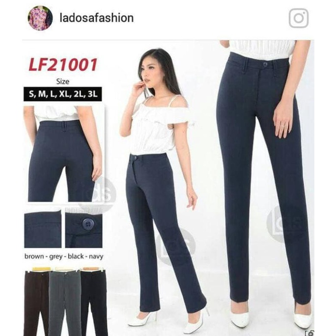 CELANA PANJANG CEWEK FORMAL GRACELA LADOSA FASHION KODE LF21001