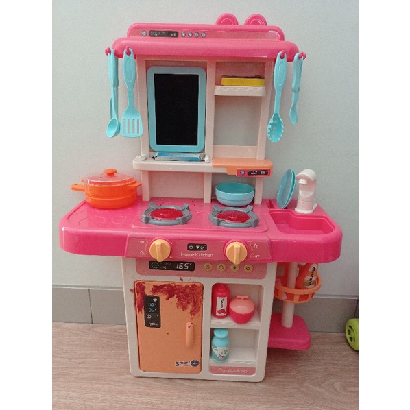 mainan masak masakan kitchen set anak preloved/second