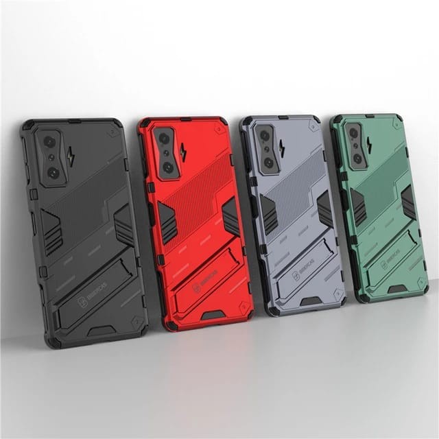 POCO F5 F4 5G F4 GT F3 SOFT CASE KICKSTAND CYBERPUNK SERIES