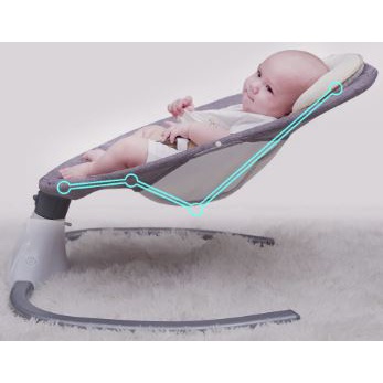 Automatic Baby Swing With Remote Control Ayunan Bayi Bouncer Elektrik Baby Swing Otomatis