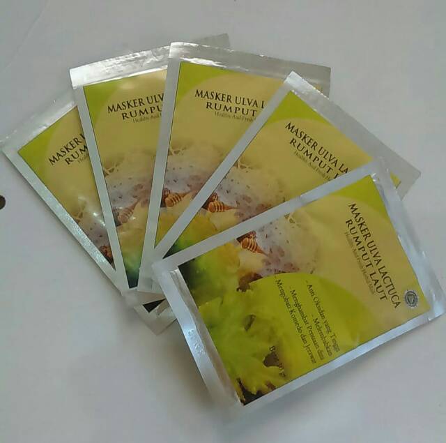 Masker Ulva Lactuca Rumput Shopee Indonesia