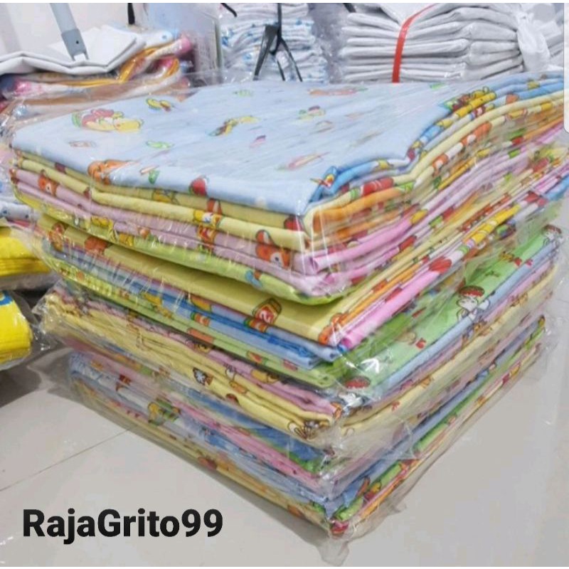 1 pcs kain Bedong bayi jumbo 90 x 90 / Gedong bayi tabur - runstop / kain flannel katun