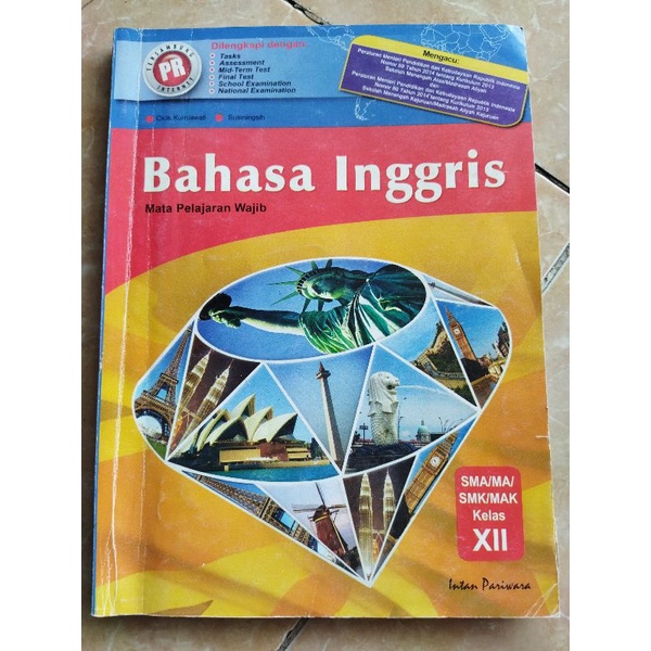 

Buku Paket Bahasa Inggris Wajib SMA/MA/SMK/MAK Kelas XII