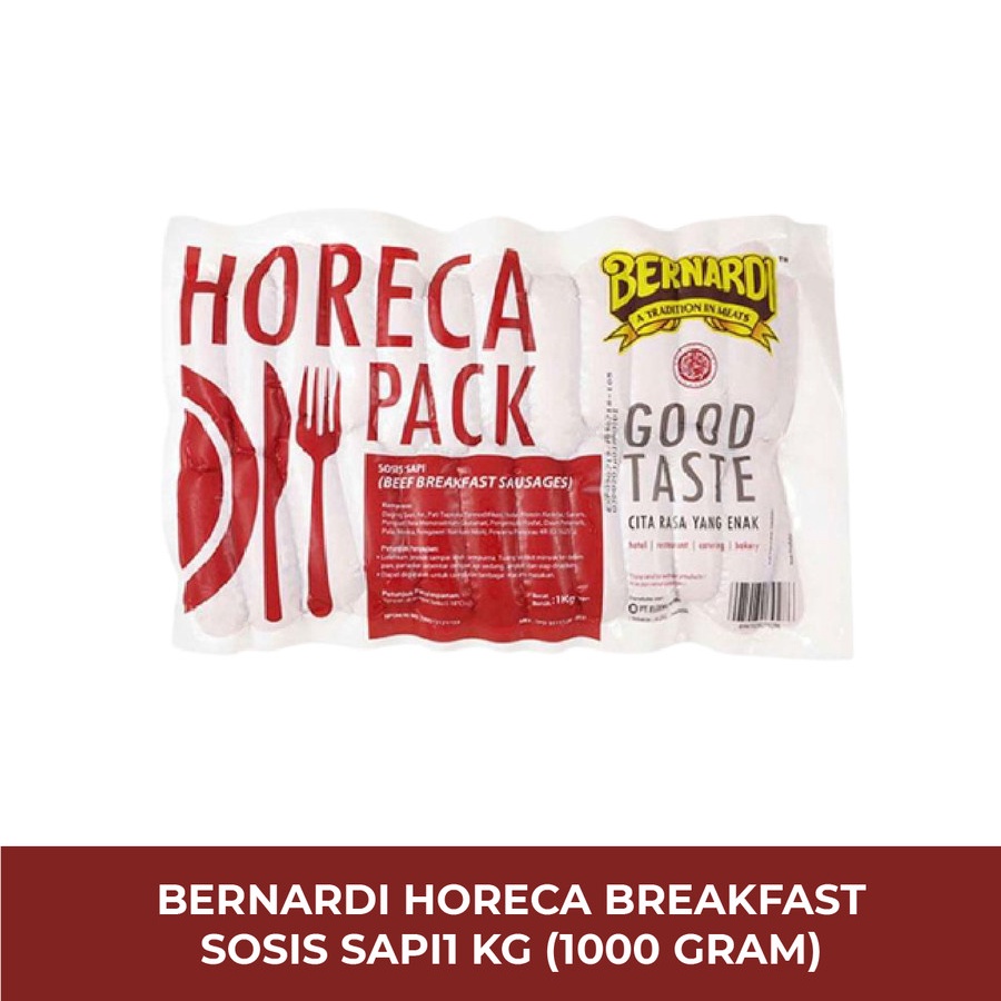 

BERNARDI HORECA SOSIS VP 1KG