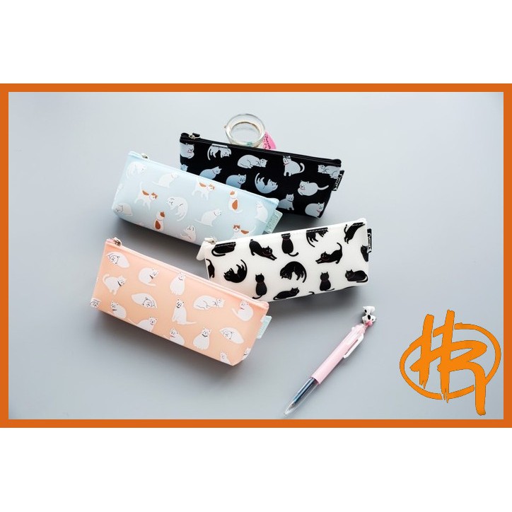 

tempat pensil many cat / tempat pensil / kotak pensil / tempat kosmetik / stationery / pensil
