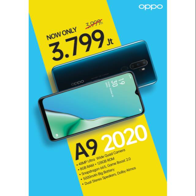 OPPO A9 2020 Ram 8/128GB