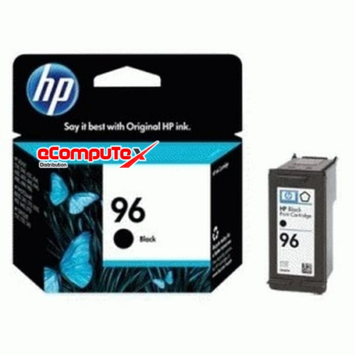 CARTRIDGE HP 96 BLACK / TINTA CATRIDGE HP96 HITAM ORIGINAL - RESMI