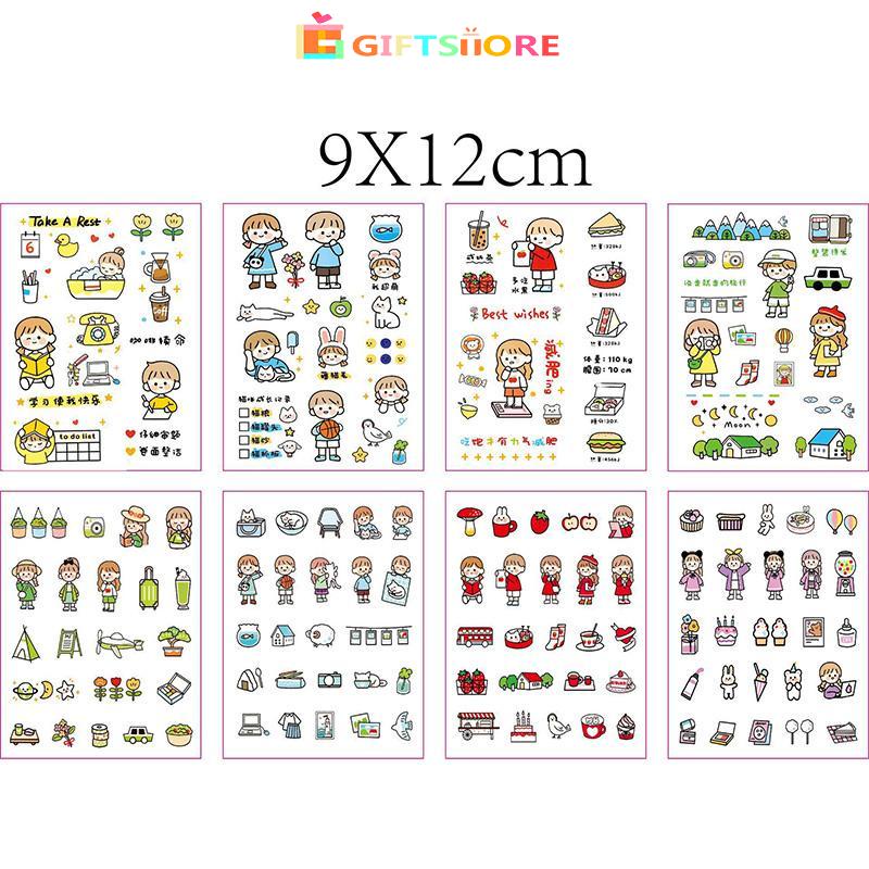 

COD ]Stiker Telado Aesthetic DIY Diary / Sticker Decoration Tumblr Telado Sweet Stiker Motif Emoji Untuk Dekorasi Handphone Diary Diy Saku Stiker Alat Tulis Transparan Tahan Air Catatan Tempel Untuk Kantor/Sekolah