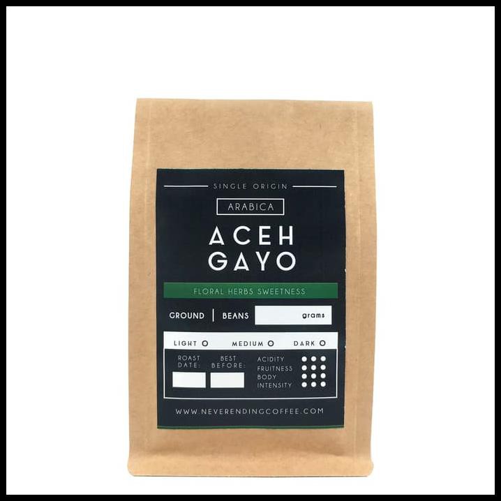 

5ctk arabica aceh gayo 100gr du12