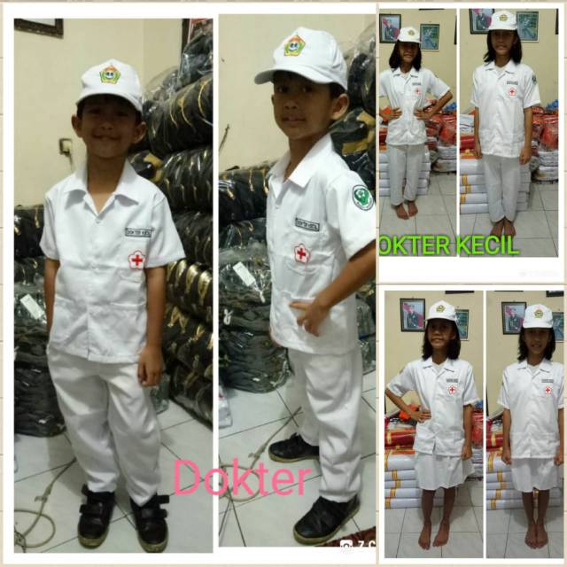 BAJU PROFESI ANAK - DOKTER KECIL