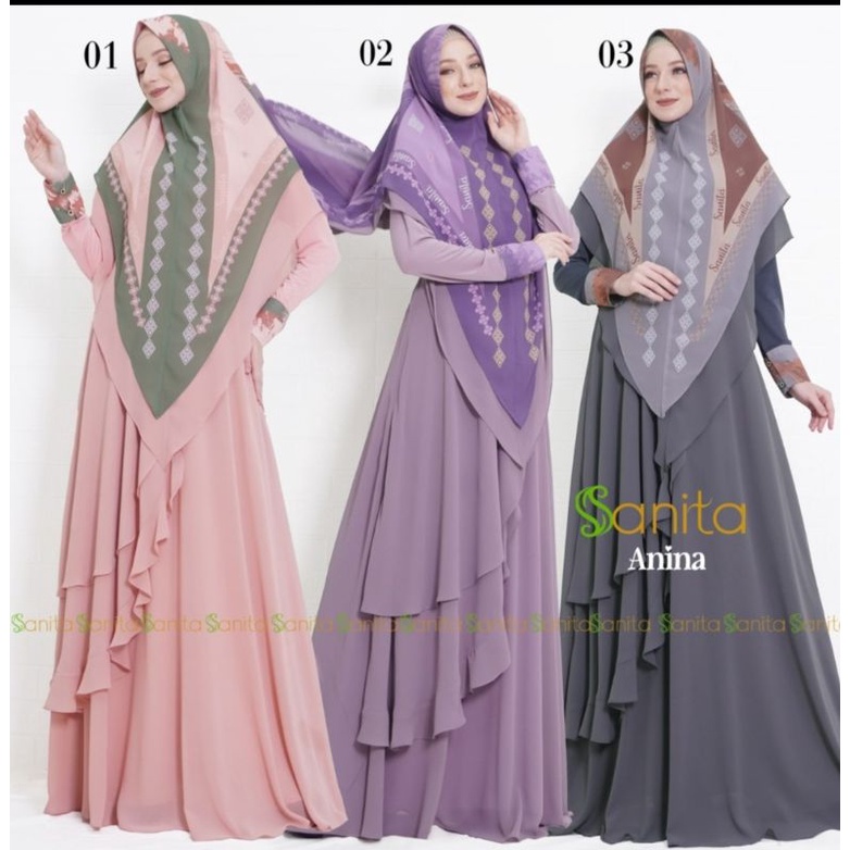 Anina set By Sanita hijab
