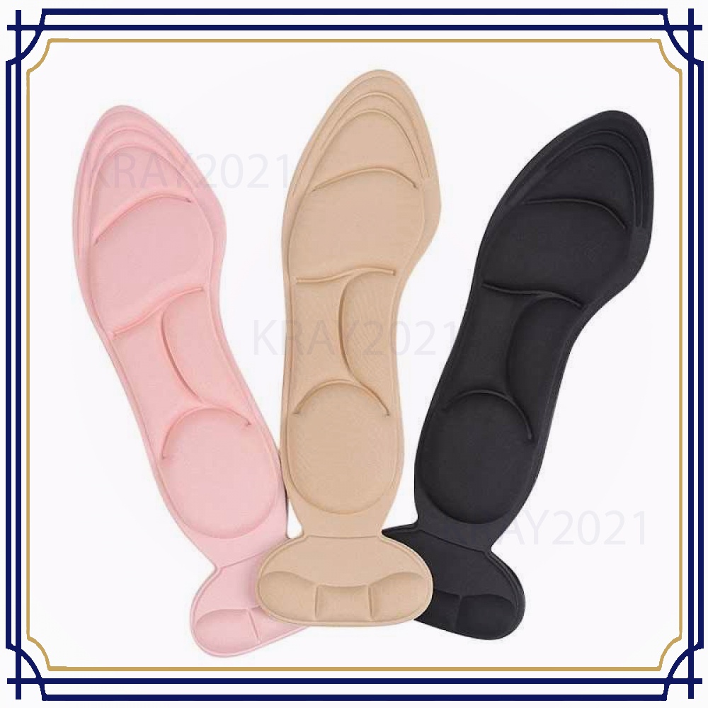 Insole Alas Kaki Wanita High Heels Breathable 1 Pair HT242