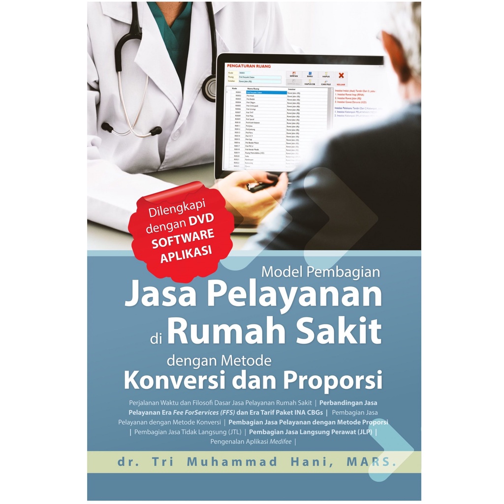 Buku Model Pembagian Jasa Pelayanan Di Rumah Sakit - plus CD -