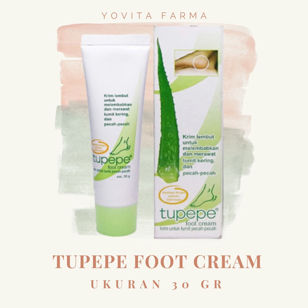 Jual Tupepe Foot Cream 30 g Shopee Indonesia