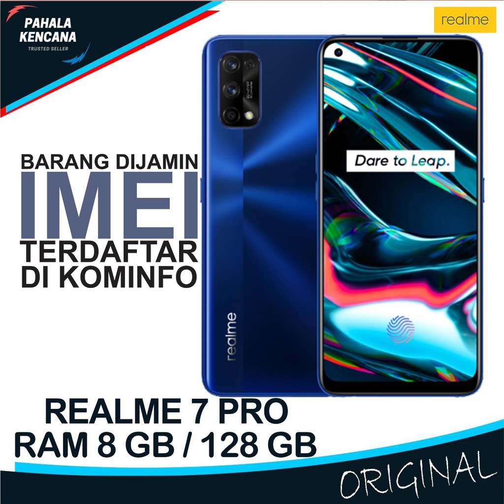 REALME 7 PRO RAM 8 ROM 128 GARANSI RESMI REALME INDONESIA