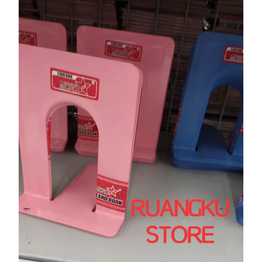 

Stand Book/Standar Buku/Pembatas/Book End Besi