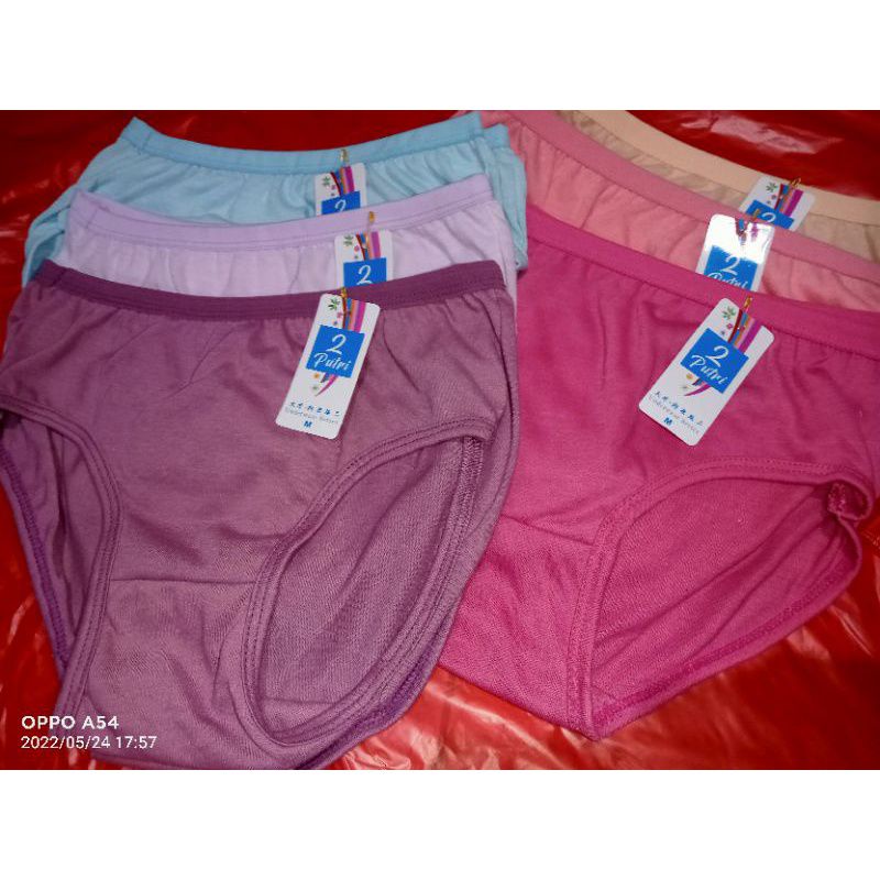 Celana Dalam Wanita 2 Putri/Asyifa | 3Pcs