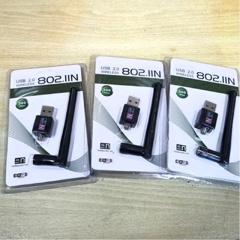 Usb Dongle wireless wifi receiver usb adapter 802.11N 300Mbps / Antena Wifi PC