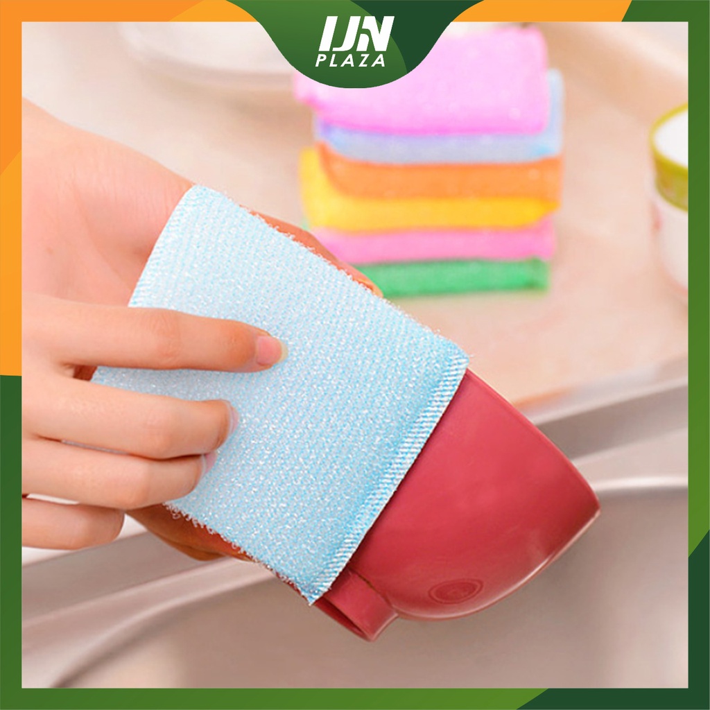 ❤ IJN ❤ SPON SPONS SPONGE BUSA CUCI PIRING WARNA WARNI BAHAN TEBAL TAPAS BANTAL DAPUR GELAS SENDOK PANCI HIGIENIS