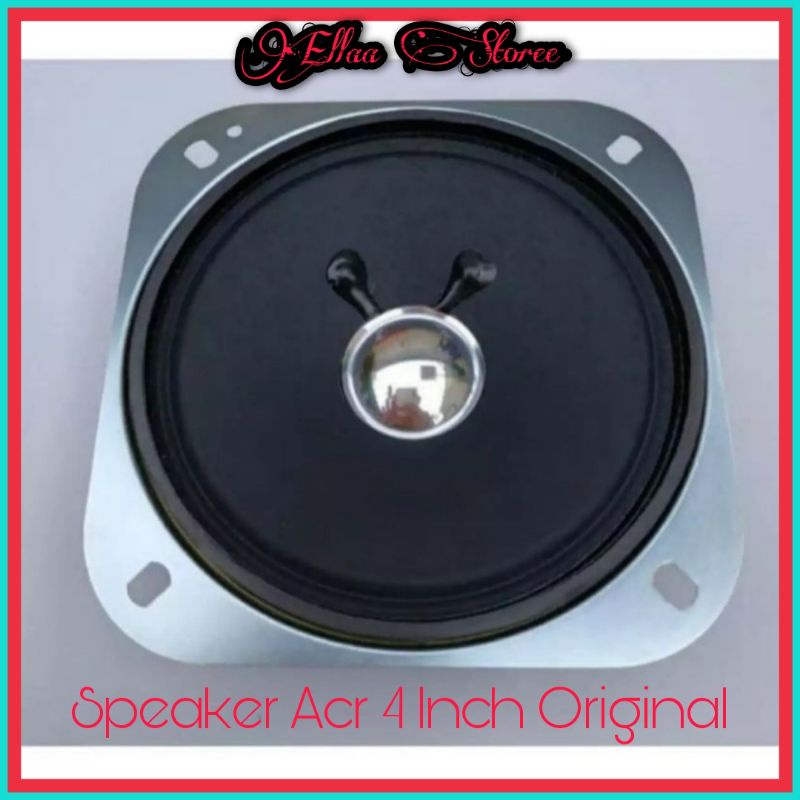 Speaker ACR 4 Inch Full Range Hitam KSV 20Watt Speaker Audio Original