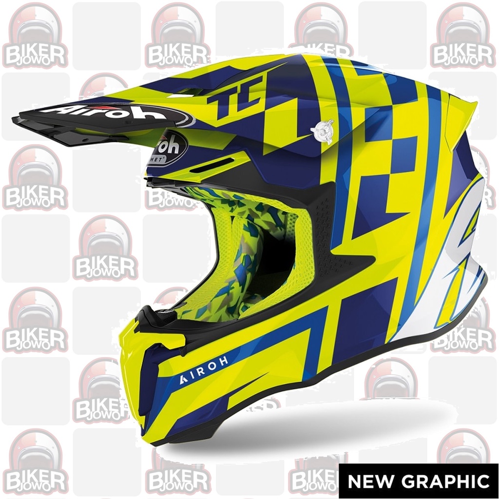 Helm Cross Airoh Twist Cairoli - Spesial Edition