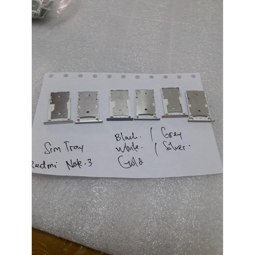 Sim Tray Redmi Note 3 Pro / Slot   Sim Redmi Note 3 pro / Simtray Redmi Note3 Pro / Sim Lock / Tempa