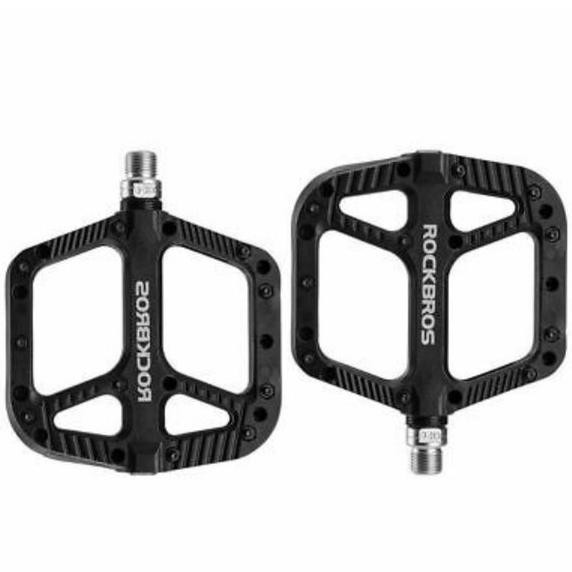 Rockbros 12A Pedal Bearing Pedal Bearing Tapak Lebar MTB Hitam