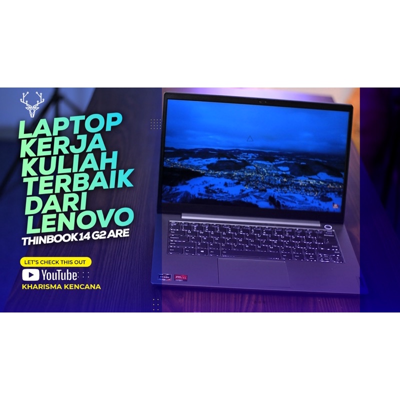 LENOVO ThinkBook 14 G2 ARE 3KID Ryzen 5-4500U 8GB 512SSD 14"FHD IPS Win10 OHS