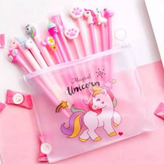 Unicorn Set Tepak unicorn Bolpoin unicorn