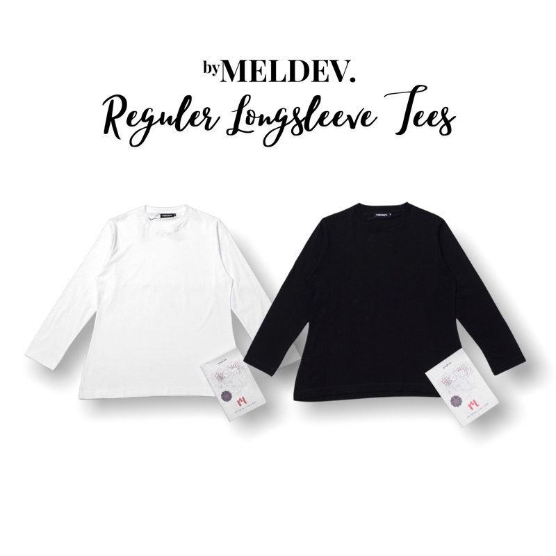 (B&amp;W) Premium Reguler Longsleeve Tees Busui Non Busui