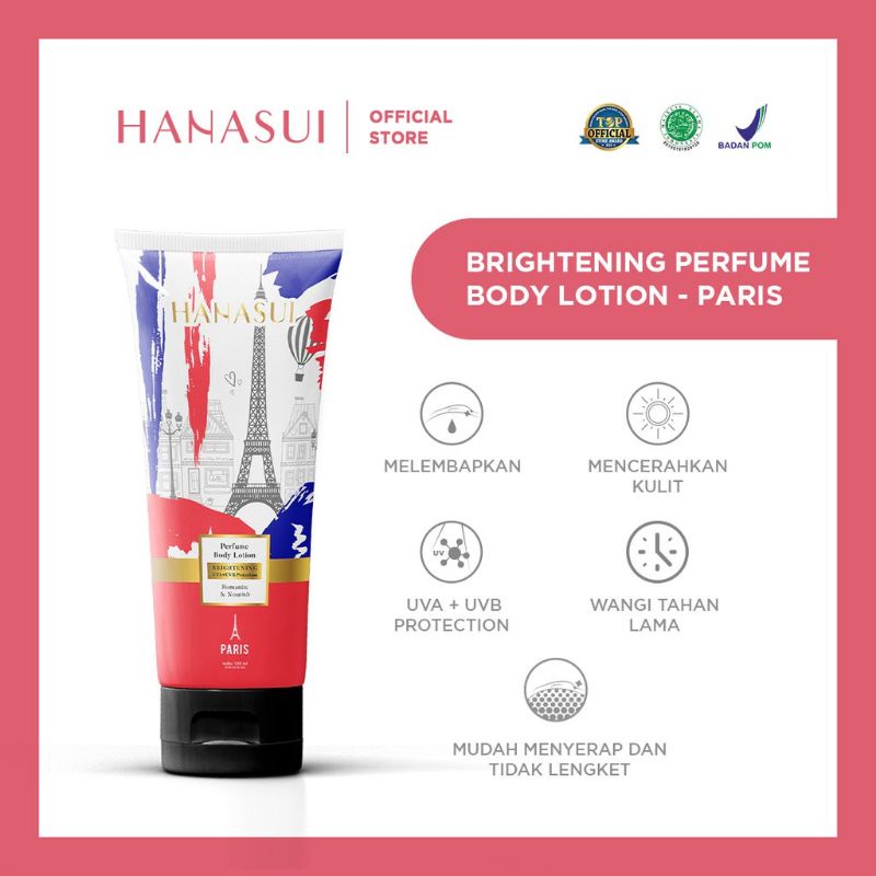 Hanasui Body Lotion Paris