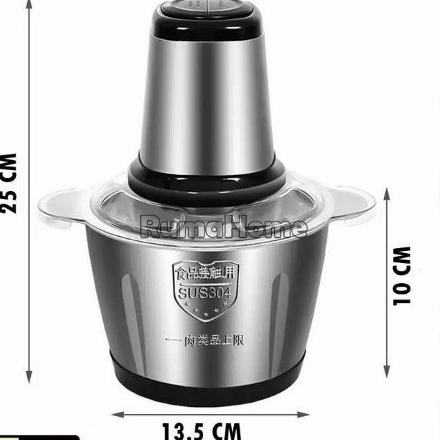 Blender Manual Tekan Pencacah Daging Chopper Serbaguna 3in1 mantap